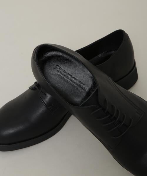 PADRONE(パドローネ)の「PADRONE THE STANDARD LINE/別注 プレーントゥ / WATER PROOF(ドレスシューズ・メンズ・ブラック・40/42/41)」の8枚目の写真