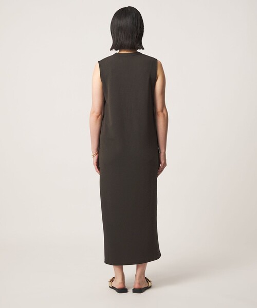 A DAY IN THE LIFE UNITED ARROWS(アデイインザライフユナイテッドアローズ)の「ジャガード スキッパー ノースリーブワンピース <A DAY IN THE LIFE>(ワンピース・レディース・コバルトブルー/ダークブラウン/ブラック/イエロー・FREE)」の8枚目の写真