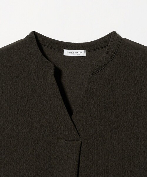 A DAY IN THE LIFE UNITED ARROWS(アデイインザライフユナイテッドアローズ)の「ジャガード スキッパー ノースリーブワンピース <A DAY IN THE LIFE>(ワンピース・レディース・コバルトブルー/ダークブラウン/ブラック/イエロー・FREE)」の18枚目の写真
