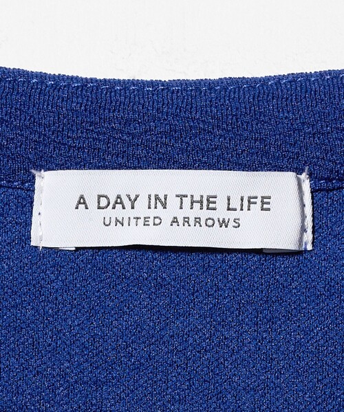 A DAY IN THE LIFE UNITED ARROWS(アデイインザライフユナイテッドアローズ)の「ジャガード スキッパー ノースリーブワンピース <A DAY IN THE LIFE>(ワンピース・レディース・コバルトブルー/ダークブラウン/ブラック/イエロー・FREE)」の22枚目の写真
