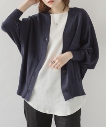 キーネックドルマンカーディガン ロングスリーブ