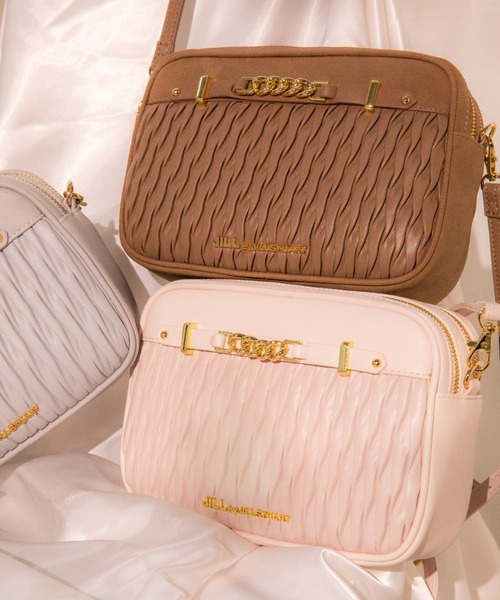 JILL by JILL STUART（ジルバイジルスチュアート）の「パフィーポシェット（ショルダーバッグ・レディース・ブルー/ピンク/ブラウン系その他・FREE）」の6枚目の写真