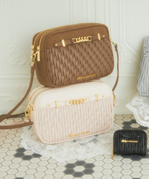 JILL by JILL STUART（ジルバイジルスチュアート）の「パフィーポシェット（ショルダーバッグ・レディース・ブルー/ピンク/ブラウン系その他・FREE）」の9枚目の写真