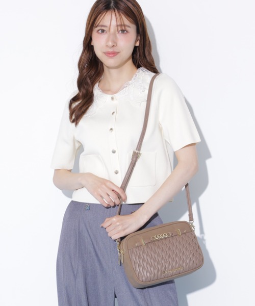 JILL by JILL STUART（ジルバイジルスチュアート）の「パフィーポシェット（ショルダーバッグ・レディース・ブルー/ピンク/ブラウン系その他・FREE）」の18枚目の写真