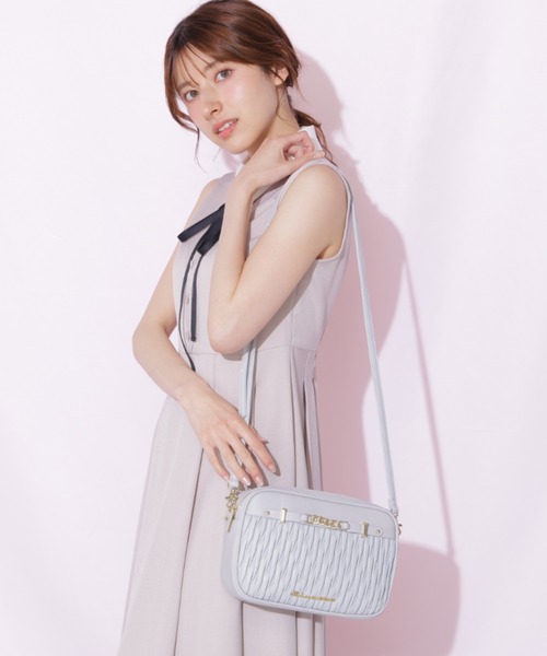 JILL by JILL STUART（ジルバイジルスチュアート）の「パフィーポシェット（ショルダーバッグ・レディース・ブルー/ピンク/ブラウン系その他・FREE）」の11枚目の写真