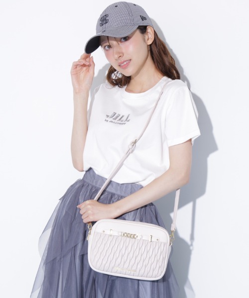 JILL by JILL STUART（ジルバイジルスチュアート）の「パフィーポシェット（ショルダーバッグ・レディース・ブルー/ピンク/ブラウン系その他・FREE）」の14枚目の写真