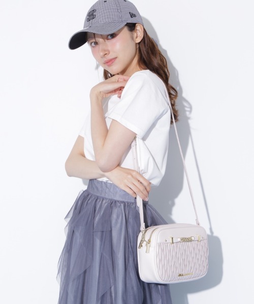JILL by JILL STUART（ジルバイジルスチュアート）の「パフィーポシェット（ショルダーバッグ・レディース・ブルー/ピンク/ブラウン系その他・FREE）」の15枚目の写真