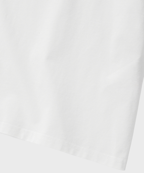 NONBLANK(ノンブランク)の「記者コットンクロップHS Tシャツ_WHITE(Tシャツ/カットソー・メンズ・ホワイト・MEDIUM/LARGE/X-LARGE)」の5枚目の写真