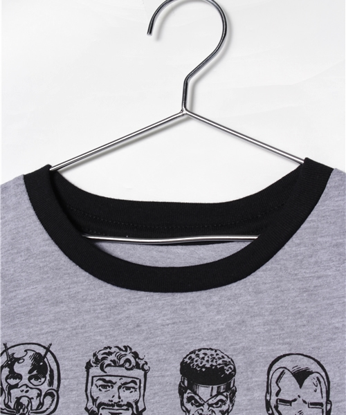 SHIPS KIDS（シップスキッズ）の「MINI FINE:MARVEL HEADS(100～120cm)（Tシャツ/カットソー・キッズ・グレー・SMALL/LARGE/MEDIUM）」の3枚目の写真