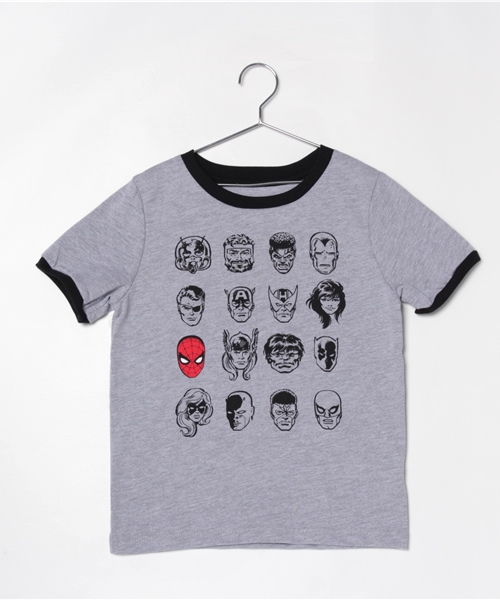 SHIPS KIDS（シップスキッズ）の「MINI FINE:MARVEL HEADS(100～120cm)（Tシャツ/カットソー・キッズ・グレー・SMALL/LARGE/MEDIUM）」の8枚目の写真