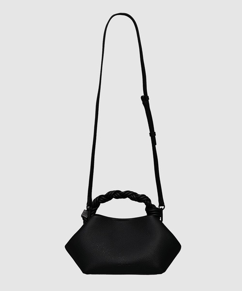 GANNI（ガニー）の「Ganni Bou Bag Small Grained（ショルダーバッグ・レディース・ブラック・ONE SIZE）」の2枚目の写真