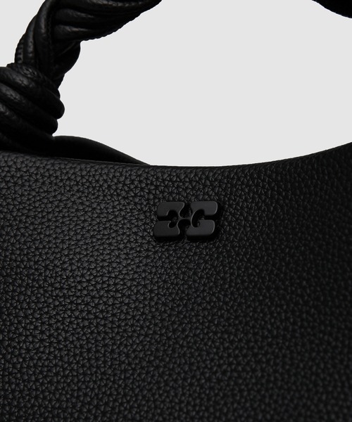 GANNI（ガニー）の「Ganni Bou Bag Small Grained（ショルダーバッグ・レディース・ブラック・ONE SIZE）」の6枚目の写真