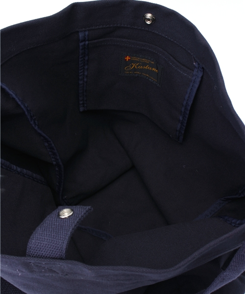 Kastane（カスタネ）の「キャンバストートBAG（ショルダーバッグ・レディース・アイボリー/カーキ/ネイビー・ONE SIZE/FREE）」の10枚目の写真