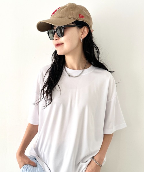 NEWTRAL(ニュートラル)の「【NEWTRAL(ニュートラル)】/無地 クルーネック 半袖 Tシャツ ドライメッシュ/208 4.2oz Basic Dry Mesh Tee(Tシャツ/カットソー・レディース・レッド/ブラック/ホワイト/ブルー/ネイビー・L/XXL/XL/M/S)」の17枚目の写真