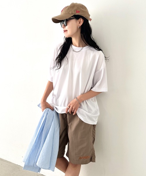 NEWTRAL(ニュートラル)の「【NEWTRAL(ニュートラル)】/無地 クルーネック 半袖 Tシャツ ドライメッシュ/208 4.2oz Basic Dry Mesh Tee(Tシャツ/カットソー・レディース・レッド/ブラック/ホワイト/ブルー/ネイビー・L/XXL/XL/M/S)」の19枚目の写真