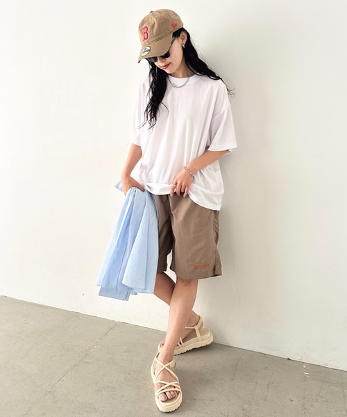 NEWTRAL(ニュートラル)の「【NEWTRAL(ニュートラル)】/無地 クルーネック 半袖 Tシャツ ドライメッシュ/208 4.2oz Basic Dry Mesh Tee(Tシャツ/カットソー・レディース・レッド/ブラック/ホワイト/ブルー/ネイビー・L/XXL/XL/M/S)」の20枚目の写真