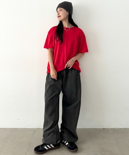 NEWTRAL(ニュートラル)の「【NEWTRAL(ニュートラル)】/無地 クルーネック 半袖 Tシャツ ドライメッシュ/208 4.2oz Basic Dry Mesh Tee(Tシャツ/カットソー・レディース・レッド/ブラック/ホワイト/ブルー/ネイビー・L/XXL/XL/M/S)」の10枚目の写真