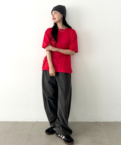 NEWTRAL(ニュートラル)の「【NEWTRAL(ニュートラル)】/無地 クルーネック 半袖 Tシャツ ドライメッシュ/208 4.2oz Basic Dry Mesh Tee(Tシャツ/カットソー・レディース・レッド/ブラック/ホワイト/ブルー/ネイビー・L/XXL/XL/M/S)」の11枚目の写真