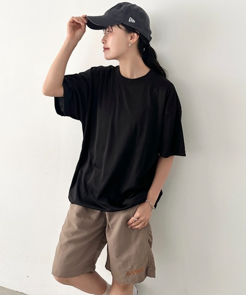 NEWTRAL(ニュートラル)の「【NEWTRAL(ニュートラル)】/無地 クルーネック 半袖 Tシャツ ドライメッシュ/208 4.2oz Basic Dry Mesh Tee(Tシャツ/カットソー・レディース・レッド/ブラック/ホワイト/ブルー/ネイビー・L/XXL/XL/M/S)」の14枚目の写真