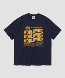 TAILOR STUDIO（テーラースタジオ）の「ワールドワイド 半袖Tシャツ (ネイビー)（Tシャツ/カットソー）」
