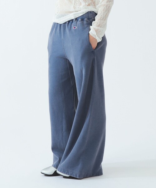 Champion(チャンピオン)の「【別注】Champion / リバースウィーブ(R)スウェット パンツ(スウェットパンツ・レディース・ダークブラウン/ブラック系その他/ブルー系その他・SMALL/MEDIUM)」の1枚目の写真