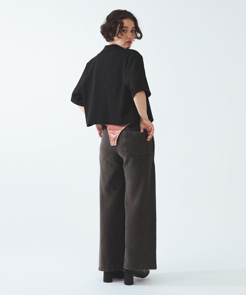 Champion(チャンピオン)の「【別注】Champion / リバースウィーブ(R)スウェット パンツ(スウェットパンツ・レディース・ダークブラウン/ブラック系その他/ブルー系その他・SMALL/MEDIUM)」の9枚目の写真