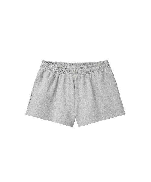 RENSE（レンセ）の「Wide Sweat Shorts Melange Gray（スウェットパンツ・レディース・その他・OS）」の3枚目の写真