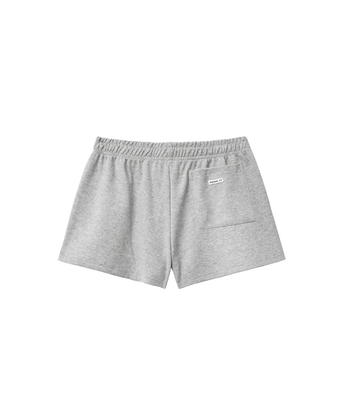 RENSE（レンセ）の「Wide Sweat Shorts Melange Gray（スウェットパンツ・レディース・その他・OS）」の4枚目の写真