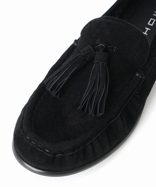 MOHI(モヒ)の「MOHI / モヒ スウェードタッセルローファー(ローファー・レディース・ブラウン/ブラック・LARGE/MEDIUM/SMALL/X-SMALL)」の19枚目の写真