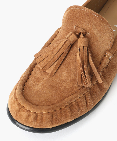 MOHI(モヒ)の「MOHI / モヒ スウェードタッセルローファー(ローファー・レディース・ブラウン/ブラック・LARGE/MEDIUM/SMALL/X-SMALL)」の21枚目の写真
