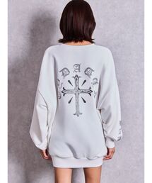 GYDA（ジェイダ）の「VALDY EMPIRE bijou logoプルオーバー（スウェット）」