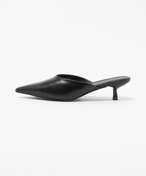 BEAUTY&YOUTH UNITED ARROWS(ビューティーアンドユースユナイテッドアローズ)の「レザー ポインテッドトゥ ミュール(サンダル・レディース・ブラック/ワイン・36/37/38/36h/37h)」の20枚目の写真