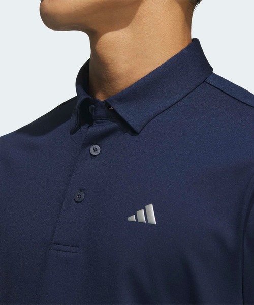 adidas(アディダス)の「ポロシャツ 長袖【adidas Golf/アディダスゴルフ】(ポロシャツ・メンズ・ネイビー・XX-LARGE/3XL/LARGE/MEDIUM/SMALL/X-LARGE)」の3枚目の写真