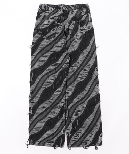 REBALANCE(リバランス)の「デザインフリンジデニム(デニムパンツ・レディース・A・X-LARGE/LARGE/MEDIUM)」の8枚目の写真