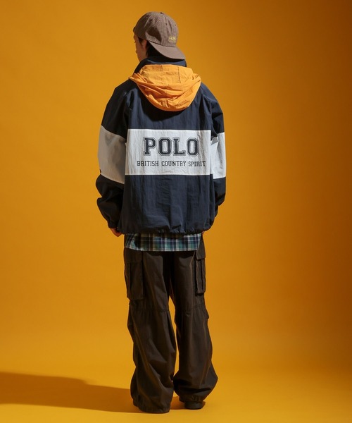 POLO BCS(ポロ ビーシーエス)の「【POLO British Country Spirit】コラボアノラックパーカー(その他アウター・メンズ・ベージュ/ネイビー・LARGE/MEDIUM)」の22枚目の写真