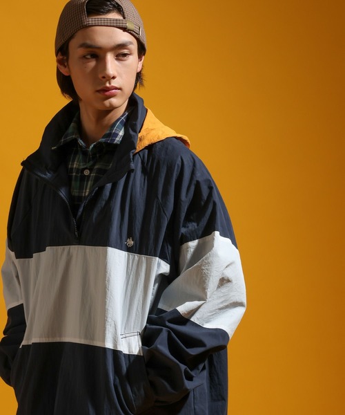 POLO BCS(ポロ ビーシーエス)の「【POLO British Country Spirit】コラボアノラックパーカー(その他アウター・メンズ・ベージュ/ネイビー・LARGE/MEDIUM)」の12枚目の写真