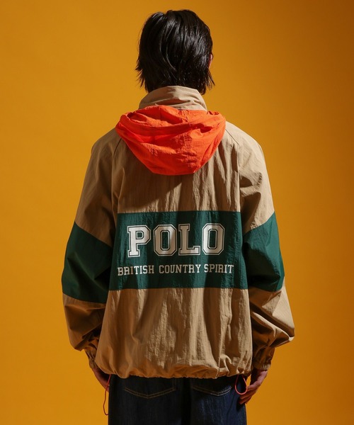 POLO BCS(ポロ ビーシーエス)の「【POLO British Country Spirit】コラボアノラックパーカー(その他アウター・メンズ・ベージュ/ネイビー・LARGE/MEDIUM)」の16枚目の写真