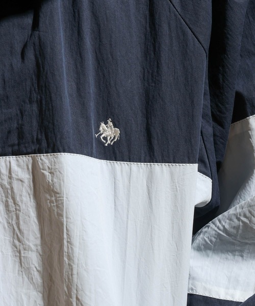 POLO BCS(ポロ ビーシーエス)の「【POLO British Country Spirit】コラボアノラックパーカー(その他アウター・メンズ・ベージュ/ネイビー・LARGE/MEDIUM)」の4枚目の写真
