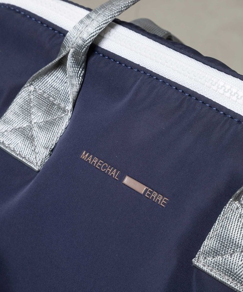 MARECHAL TERRE(マルシャルテル)の「ミリタリーボストンバッグ(ボストンバッグ・レディース・グレー/ブラック/ネイビー/カーキ・FREE)」の9枚目の写真
