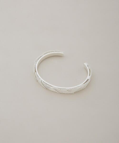 NANO universe(ナノユニバース)の「ASSEMBLANC JEWELRY/別注 Bangle(バングル/リストバンド・メンズ・シルバー・FREE)」の3枚目の写真