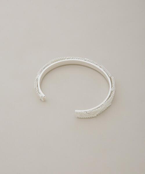 NANO universe(ナノユニバース)の「ASSEMBLANC JEWELRY/別注 Bangle(バングル/リストバンド・メンズ・シルバー・FREE)」の4枚目の写真