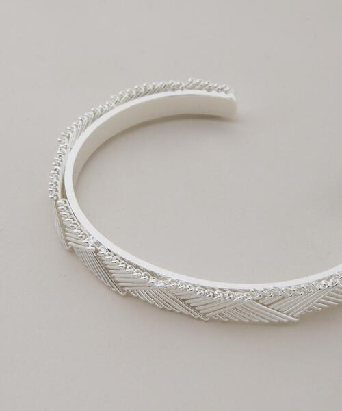 NANO universe(ナノユニバース)の「ASSEMBLANC JEWELRY/別注 Bangle(バングル/リストバンド・メンズ・シルバー・FREE)」の5枚目の写真
