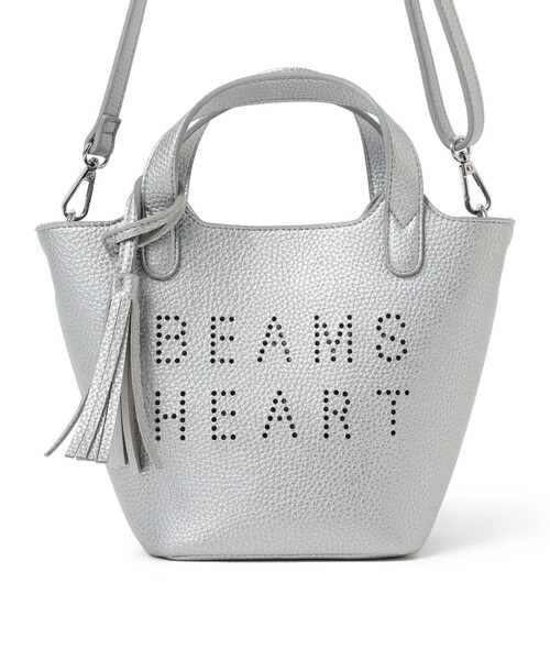 BEAMS HEART(ビームスハート)の「パンチング ミニ ショルダー バッグ(ショルダーバッグ・レディース・シルバー/ブラック/ブラウン系その他3・ONE SIZE)」の5枚目の写真