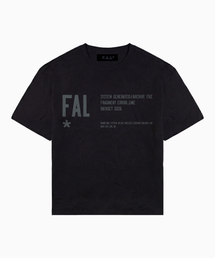 INFO ヘビーウェイトクロップ半袖Tシャツ[ブラック]