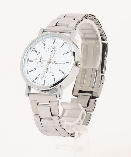 Burner（バーナー）の「【lux sea jewelry（ラックス・シー・ジュエリー）】ラウンド アナログ腕時計 lux-anawatch-7-5（アナログ腕時計・レディース・ホワイト系その他2/ホワイト系その他/ブラック/ホワイト/ホワイト系その他4/ホワイト系その他3/ブラック系その他2/ブラック系その他4/ブラック系その他3/ブラック系その他・FREE）」の4枚目の写真