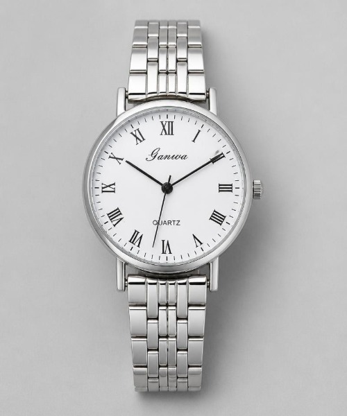 Burner（バーナー）の「【lux sea jewelry（ラックス・シー・ジュエリー）】ラウンド アナログ腕時計 lux-anawatch-7-5（アナログ腕時計・レディース・ホワイト系その他2/ホワイト系その他/ブラック/ホワイト/ホワイト系その他4/ホワイト系その他3/ブラック系その他2/ブラック系その他4/ブラック系その他3/ブラック系その他・FREE）」の5枚目の写真