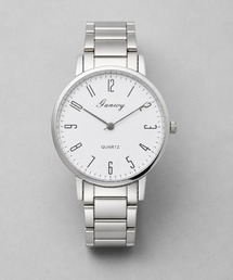 【lux sea jewelry(ラックス・シー・ジュエリー)】ラウンド アナログ腕時計 lux-anawatch-7-5