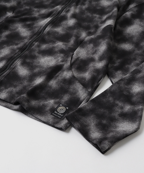Wave of Sand(ウェーブオブサンド)の「Wave of Sand / ウェーブ オブ サンド FLEECE ZIPUP TOP(パーカー・メンズ・チャコールグレー・MEDIUM)」の4枚目の写真