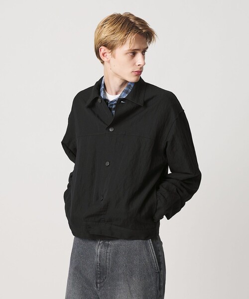 BEAUTY&YOUTH UNITED ARROWS(ビューティーアンドユースユナイテッドアローズ)の「リンクル Gジャケット(その他アウター・メンズ・ブラック/オフホワイト・S/M/XL/L)」の7枚目の写真