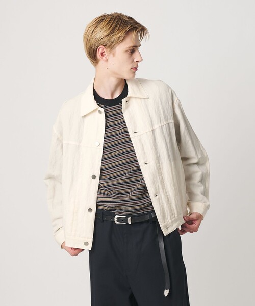 BEAUTY&YOUTH UNITED ARROWS(ビューティーアンドユースユナイテッドアローズ)の「リンクル Gジャケット(その他アウター・メンズ・ブラック/オフホワイト・S/M/XL/L)」の19枚目の写真